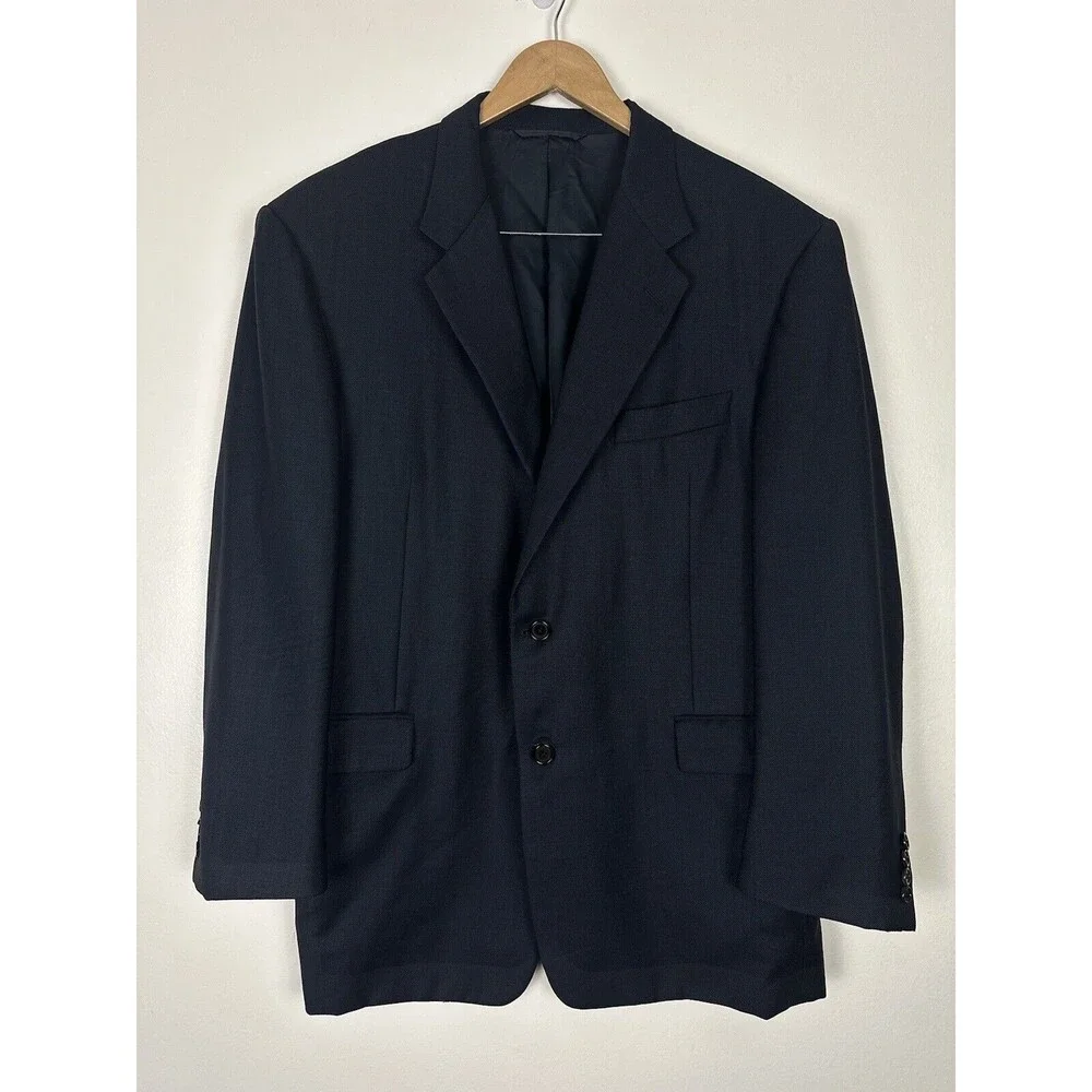Loro Piana Men's Navy Blue Sport Coat Blazer